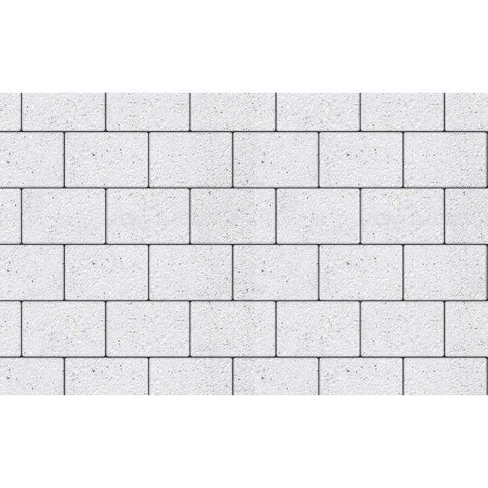 Плитка тротуарная Прямоугольник (Ла-Линия) Б.1.П.8 Стоунмикс белый, 300х200х80 мм
